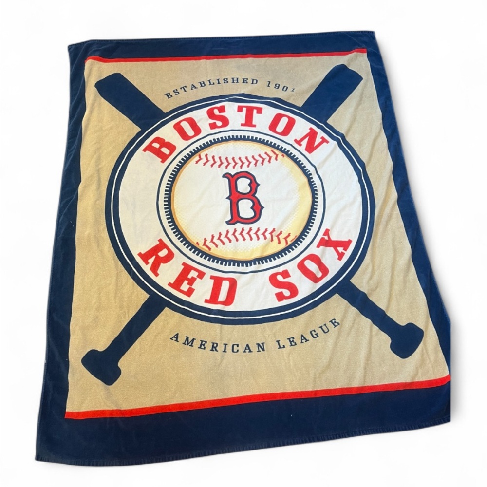 Boston Red Sox‎ Baseball oversized beach towel